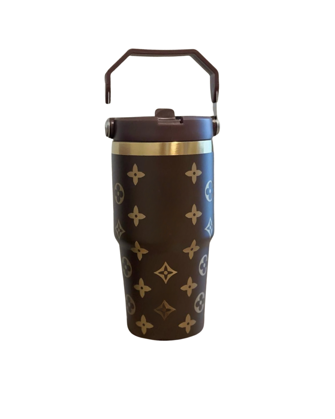 Luxury Flip Straw Tumbler