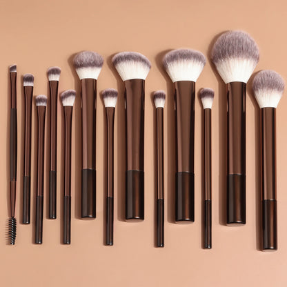 13-Piece Makeup Full Glam Brush Set