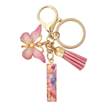 Anime Letter KeyCharm