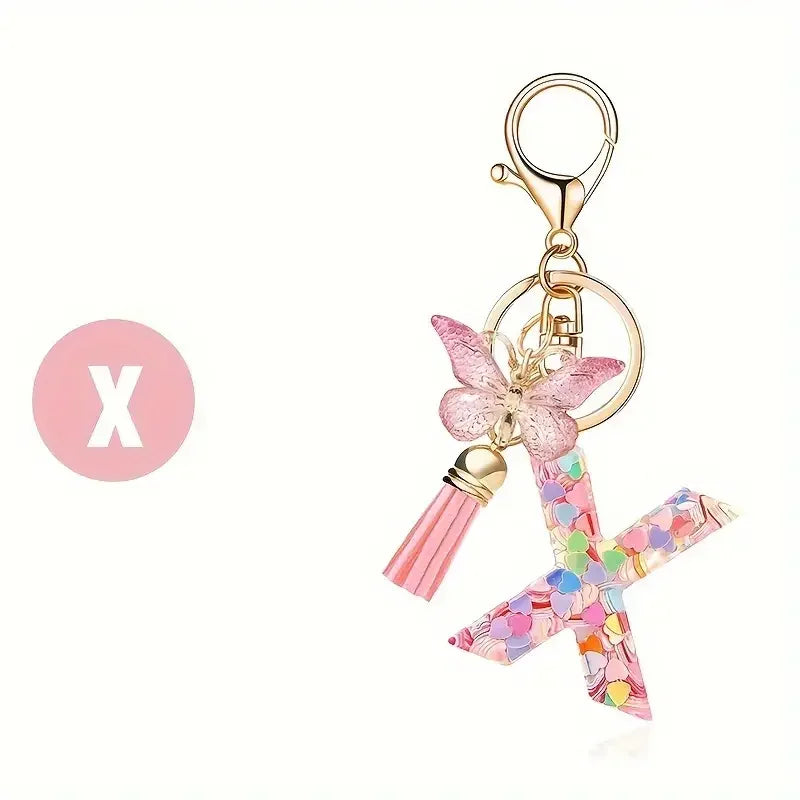 Anime Letter KeyCharm