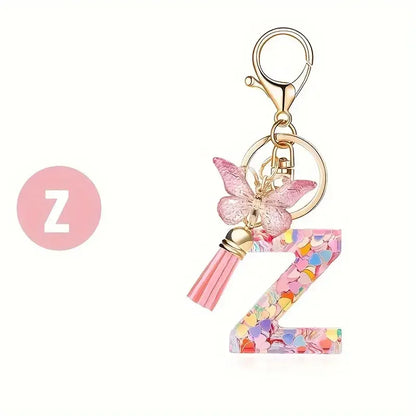 Anime Letter KeyCharm